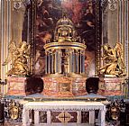 Gian Lorenzo Bernini Wall Art - Altar of the Cappella del Sacramento